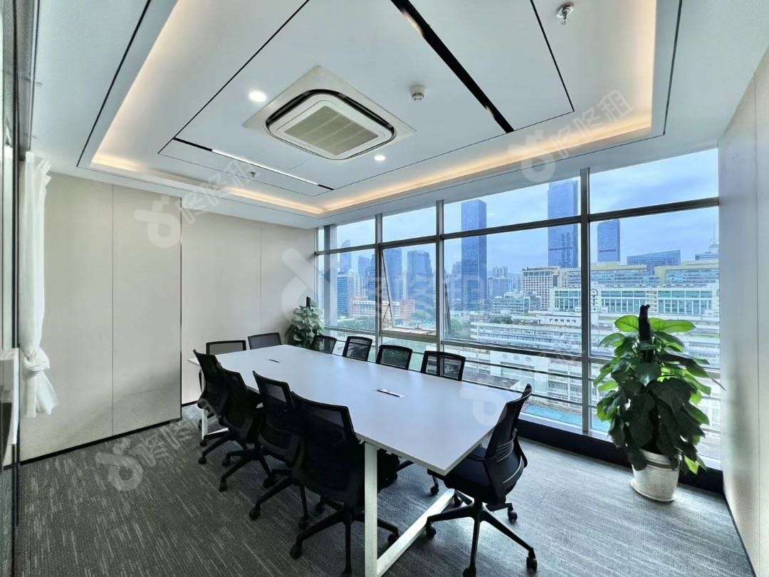 创新科技广场二期_478平_精装_办公室隔间