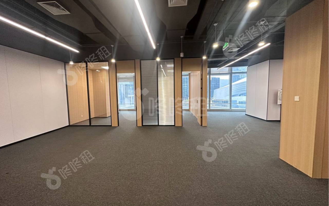 深圳·星河双子塔_365.27平_精装_办公室开间