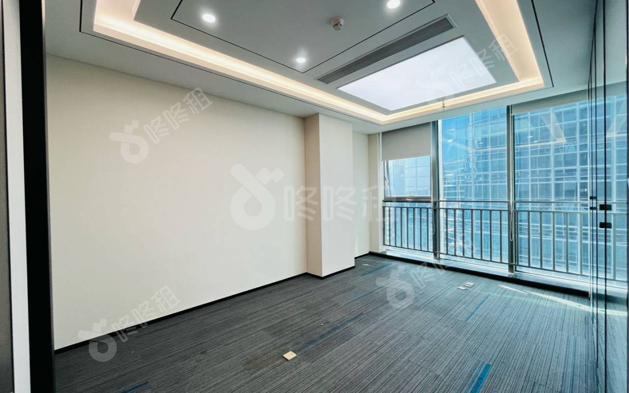 长虹科技大厦_218平_豪装_办公室隔间