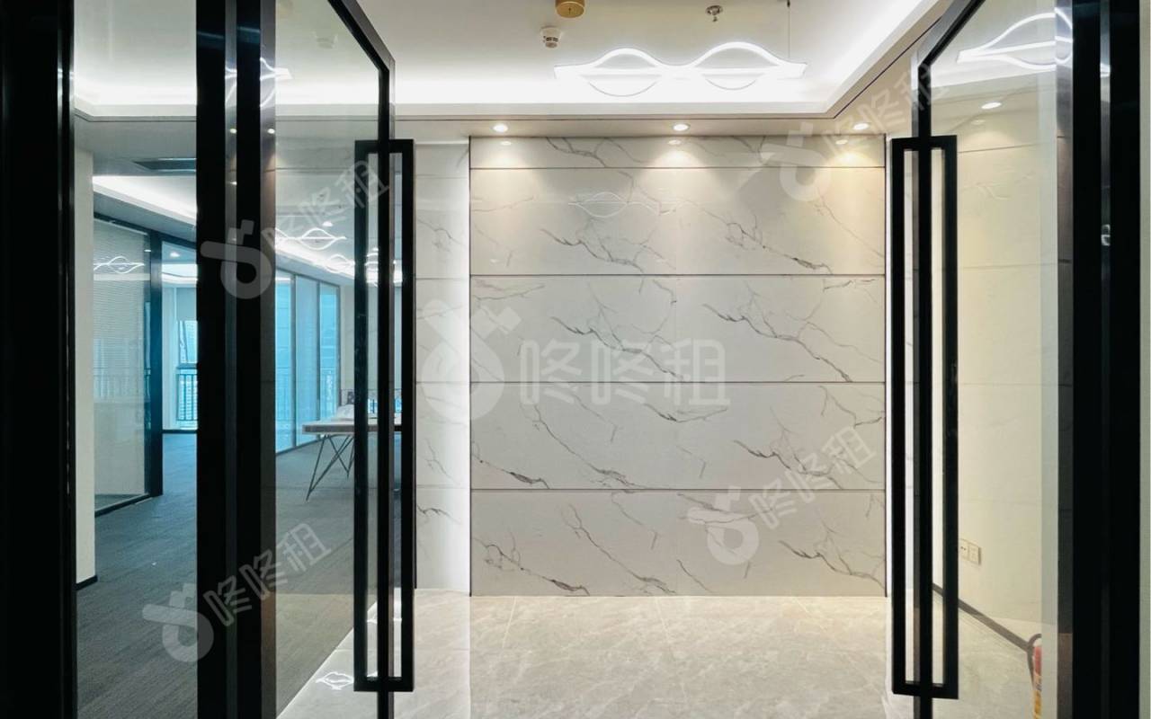 长虹科技大厦_218平_豪装_前台