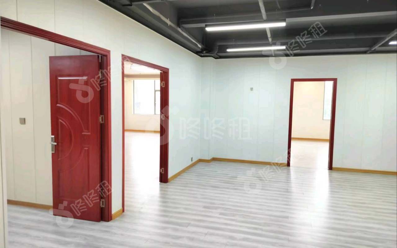 乐天智谷_295平_精装_办公室开间