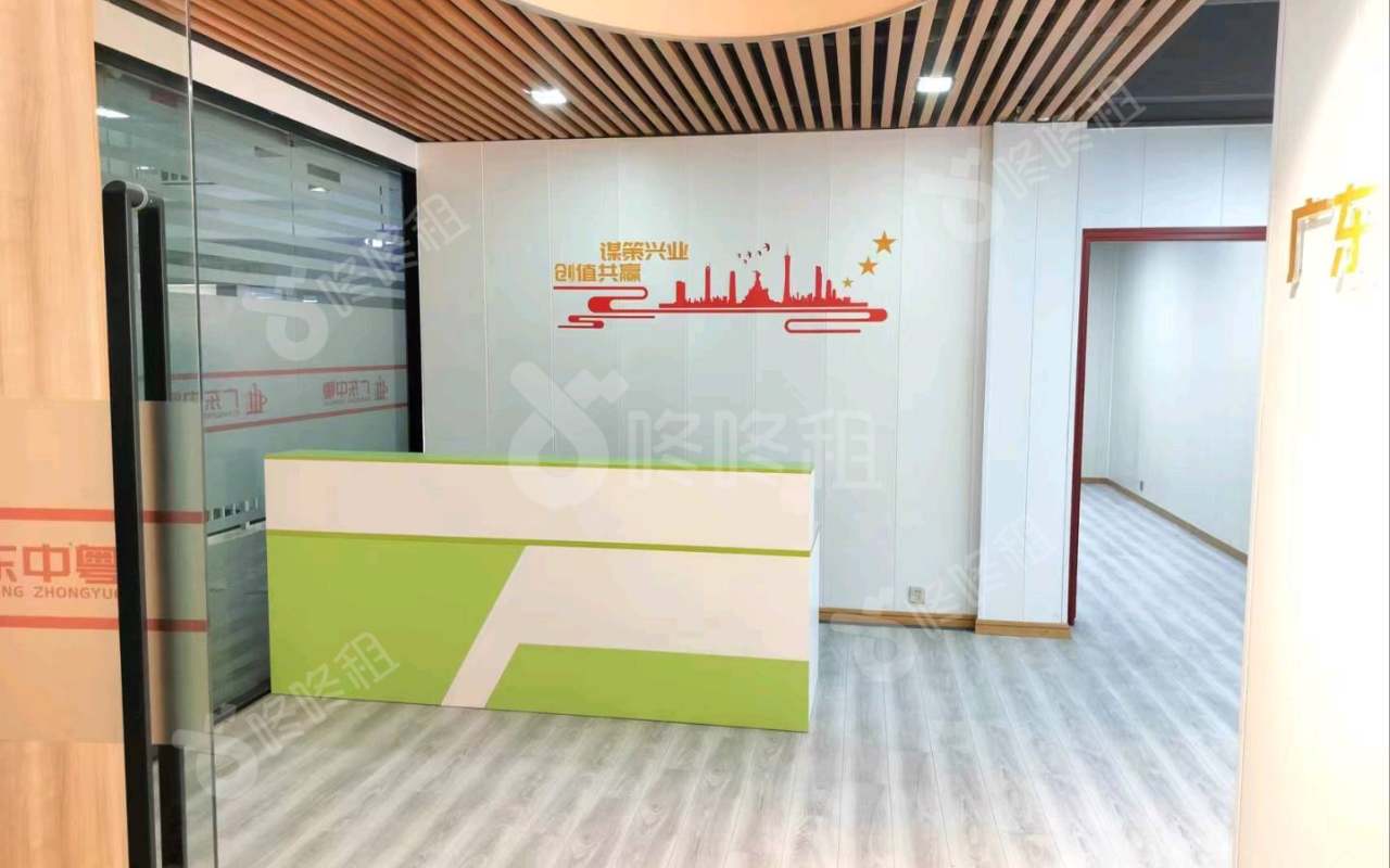 乐天智谷_295平_精装_前台