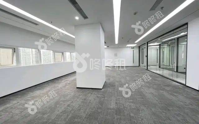 飞亚达科技大厦_115平_精装_办公室隔间