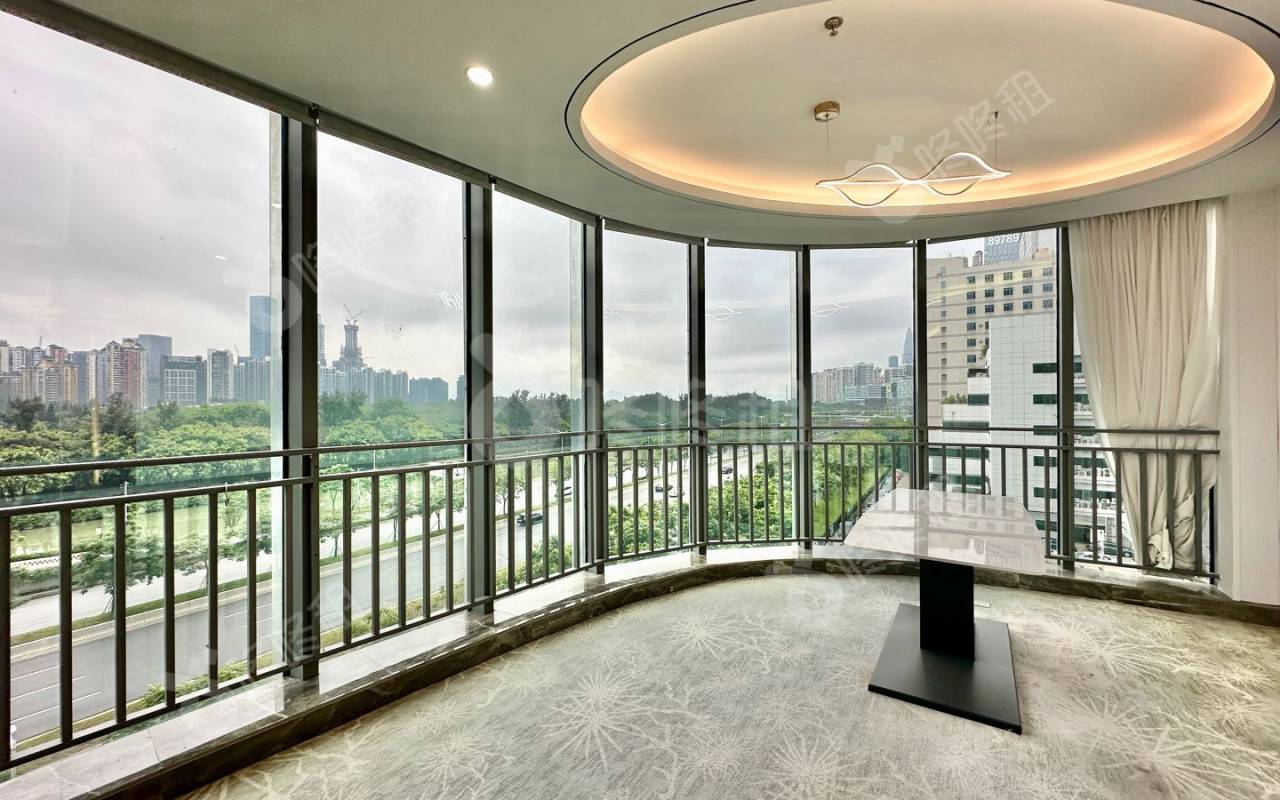 长虹科技大厦_407平_精装_办公室隔间