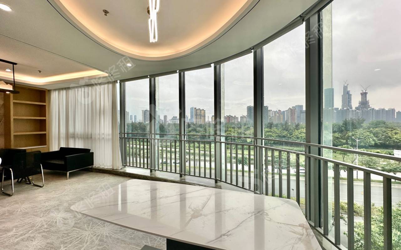 长虹科技大厦_407平_精装_办公室隔间