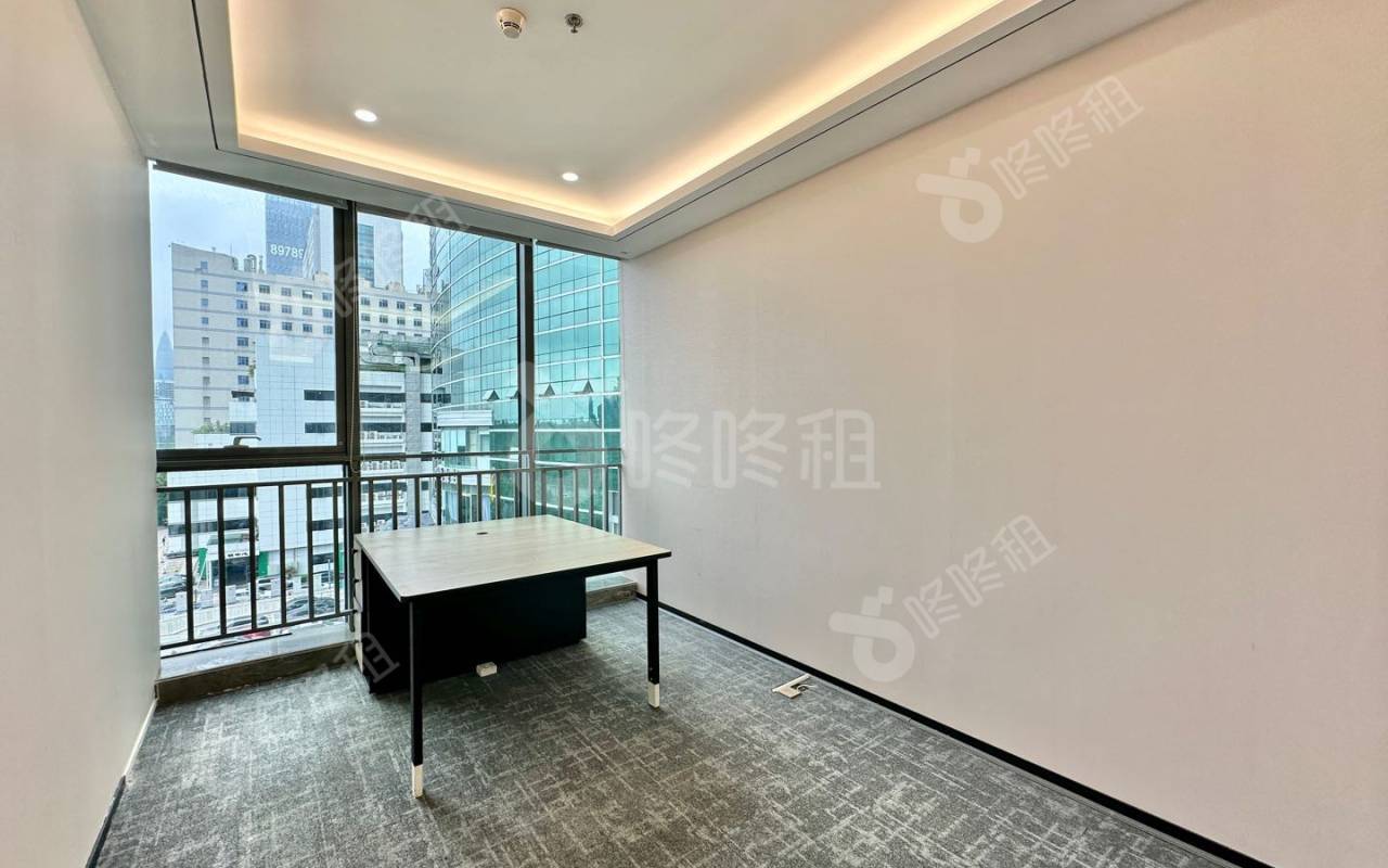 长虹科技大厦_407平_精装_办公室隔间