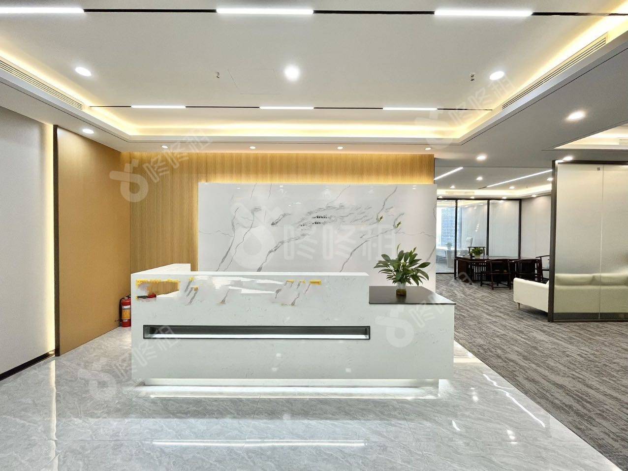 诺德金融中心_465平_精装_前台