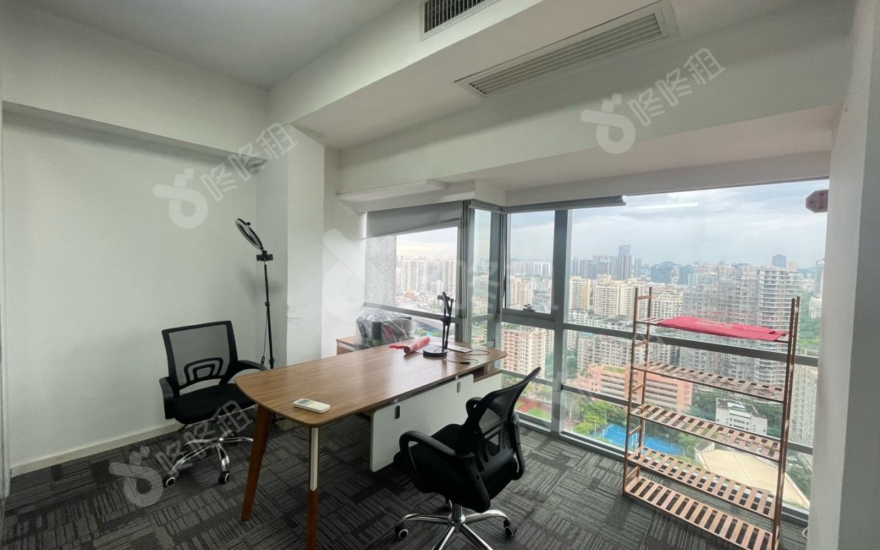 田厦金牛广场_65平_精装_办公室隔间