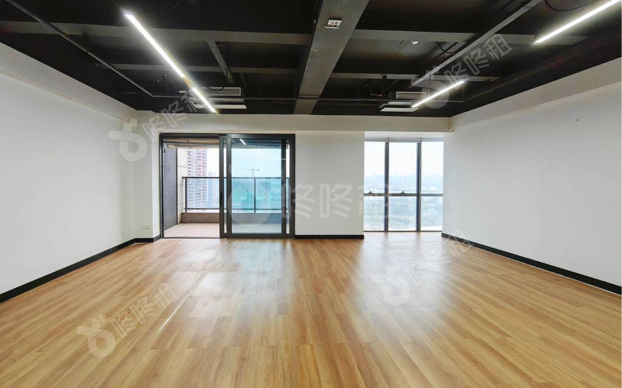 御璟中心_1050平_精装_办公室隔间