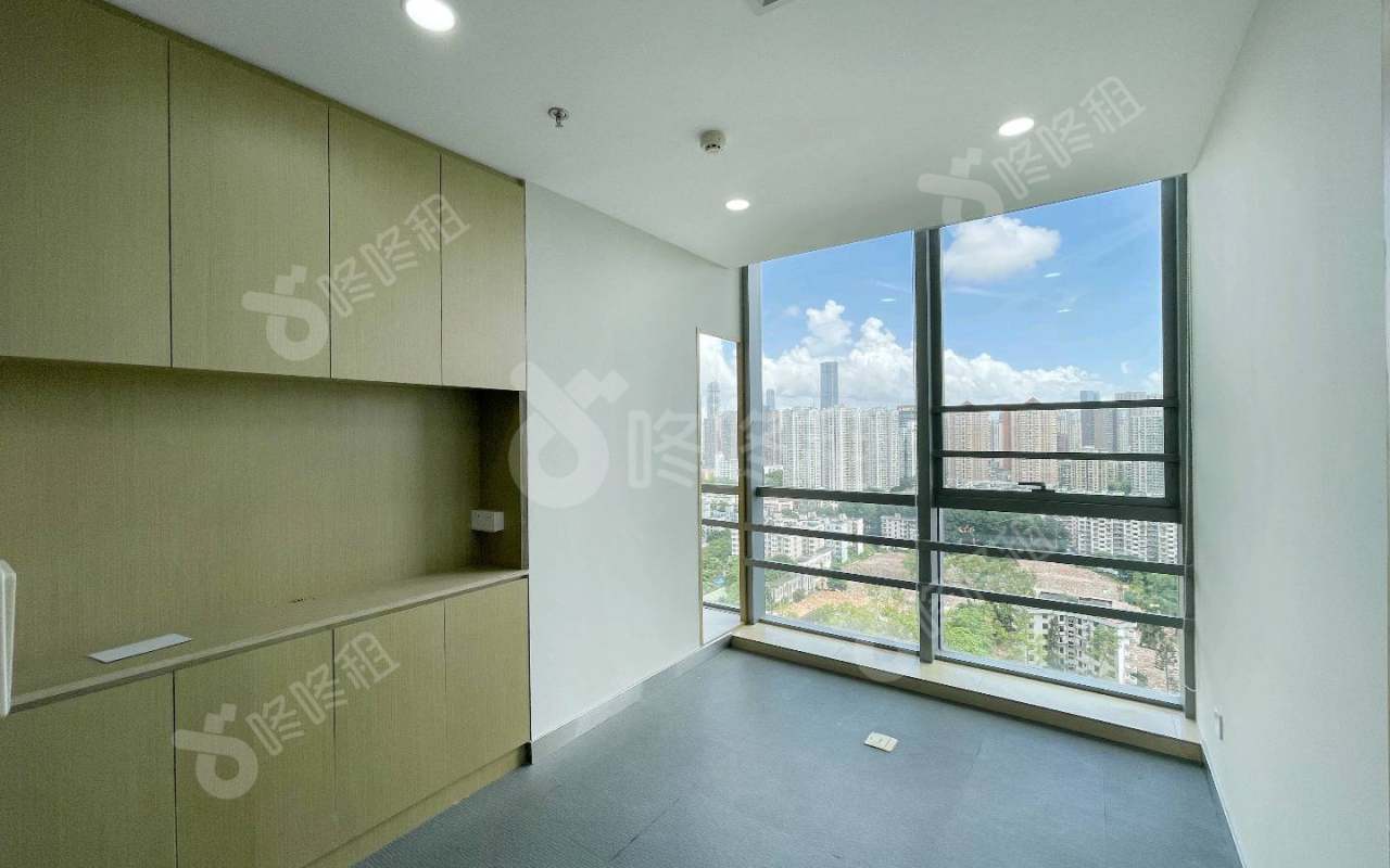 田厦金牛广场_350平_精装_办公室隔间