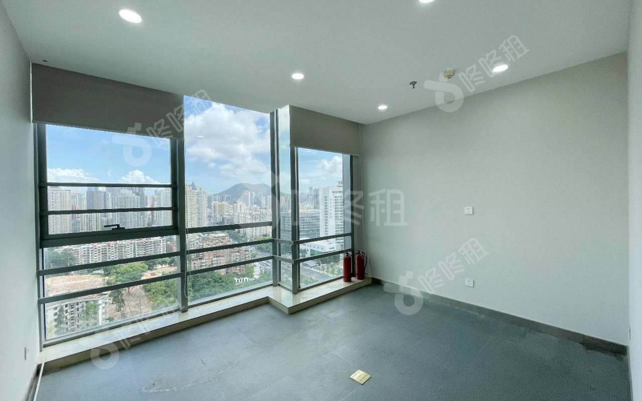 田厦金牛广场_350平_精装_办公室隔间