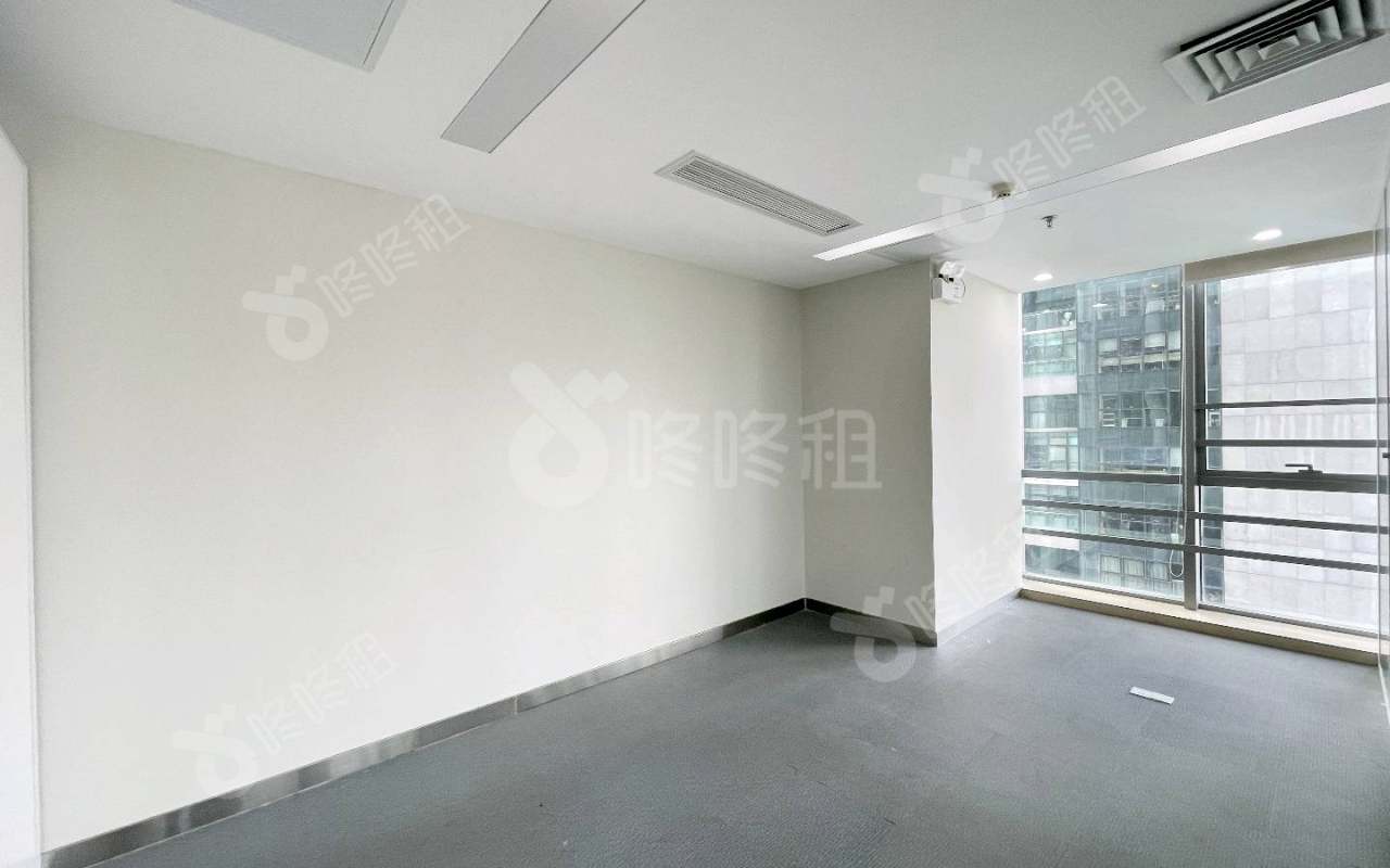 田厦金牛广场_350平_精装_办公室隔间