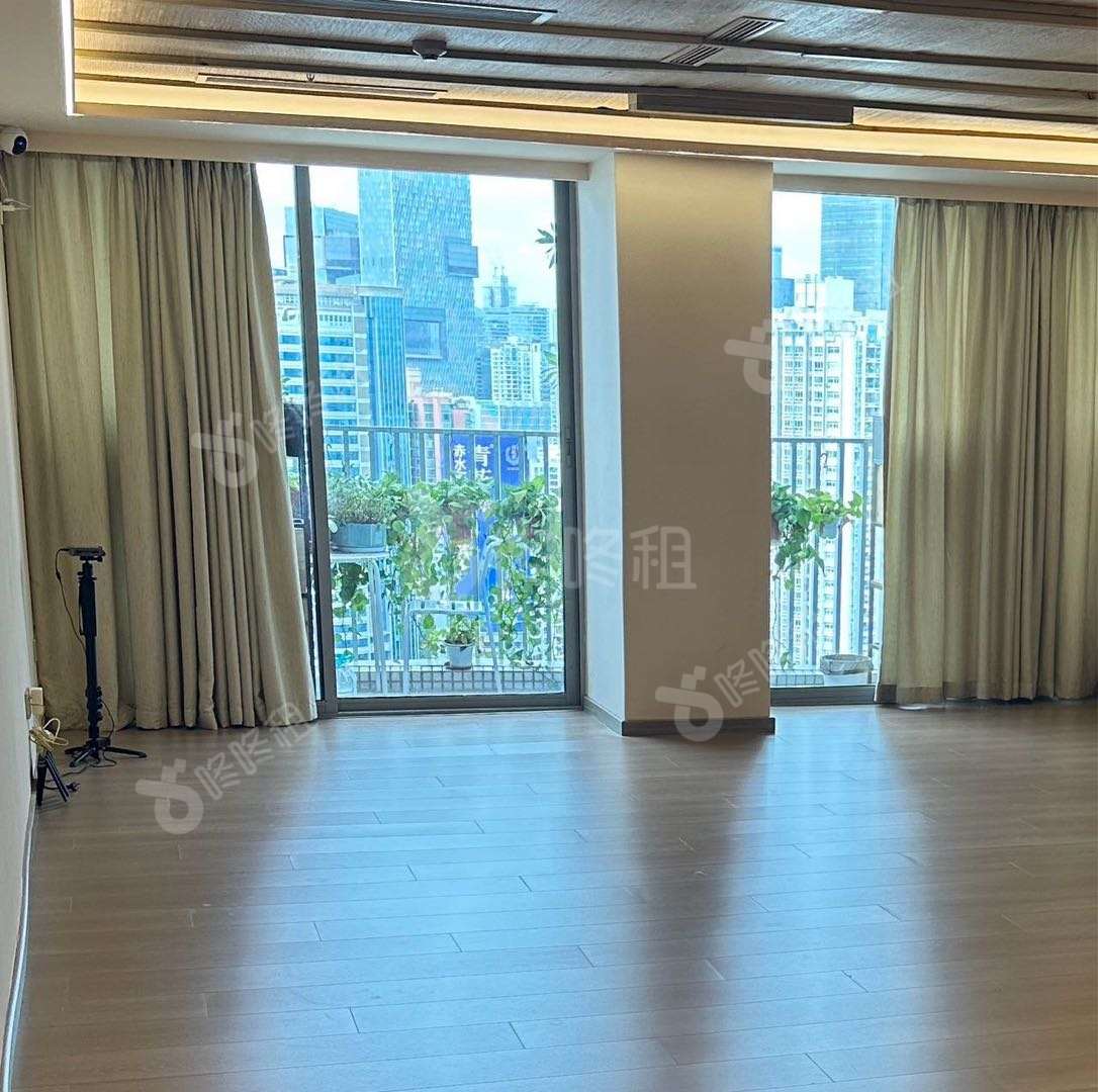 公园道大厦_120平_豪装_办公室开间