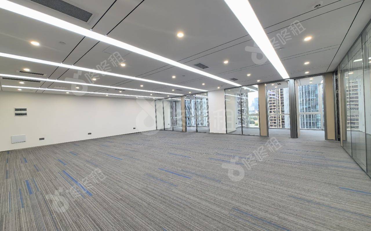 大冲商务中心_528平_精装_办公室开间