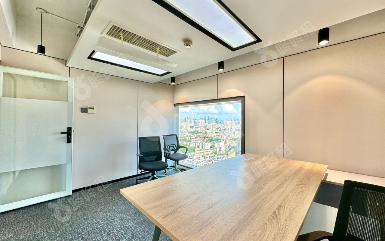 满京华SOHO艺峦_355平_精装_办公室隔间