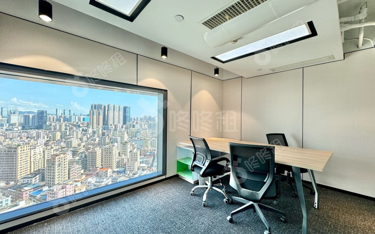 满京华SOHO艺峦_355平_精装_办公室隔间