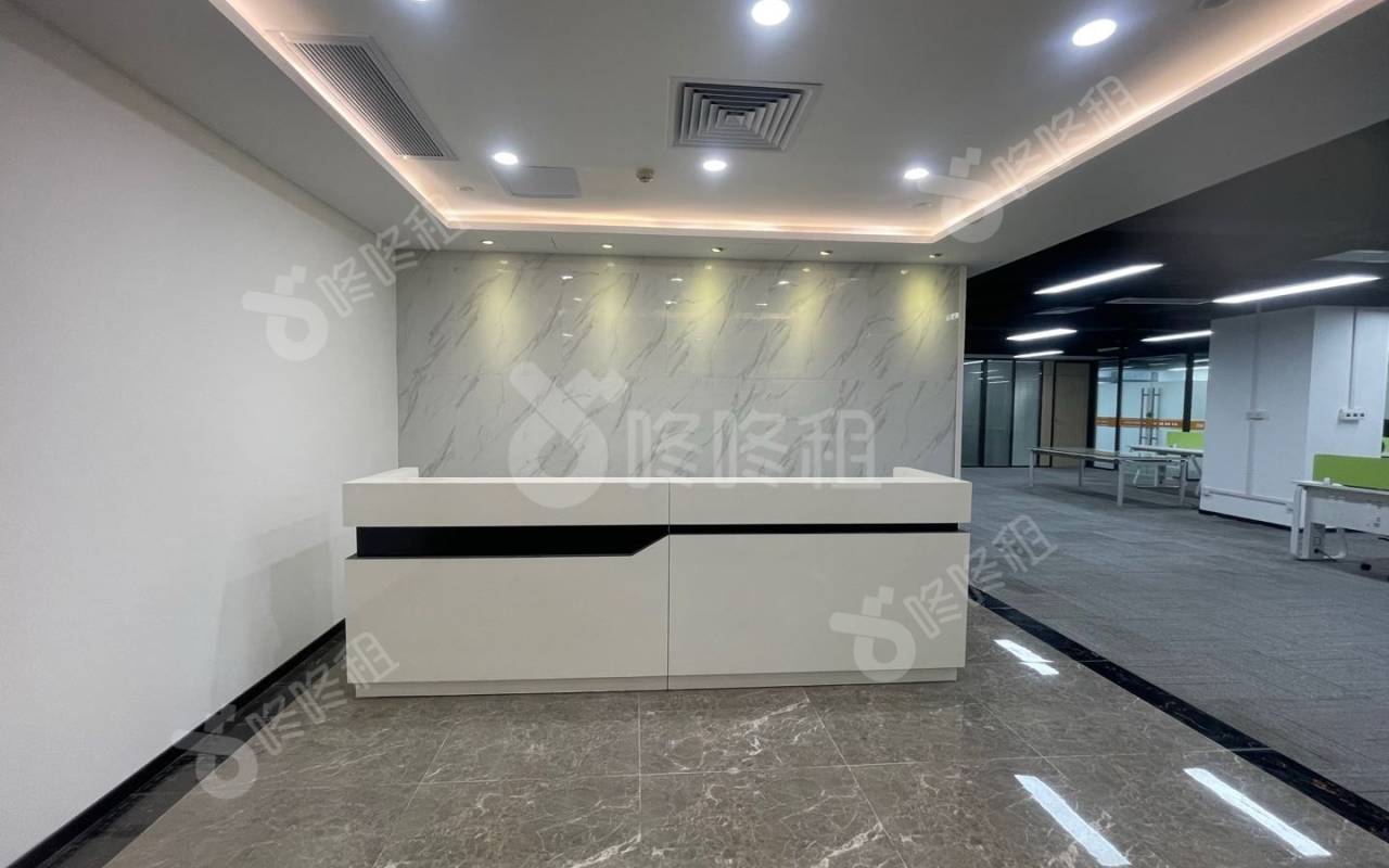 中科大厦_350平_精装_前台