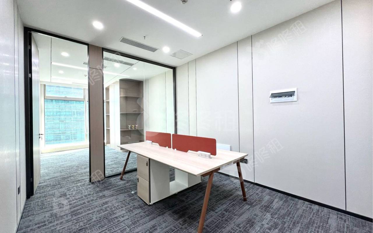 卓越世纪中心_86平_精装_办公室开间