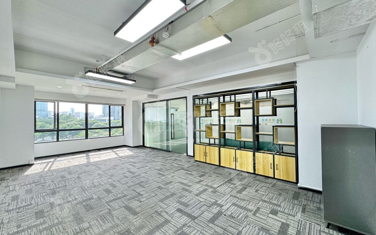 深圳湾科技生态园_600平_精装_办公室隔间