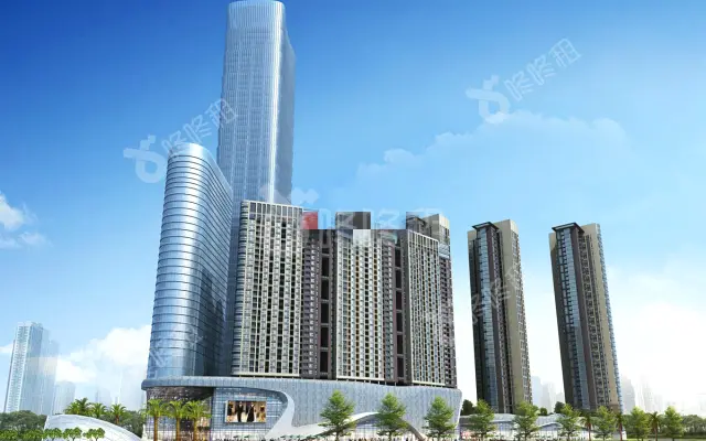 京基滨河时代_出租/租金_楼盘外观图