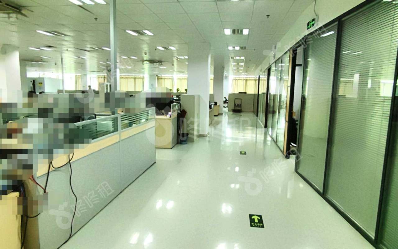 匠造数字产业园_5410平_定制装修_办公室开间