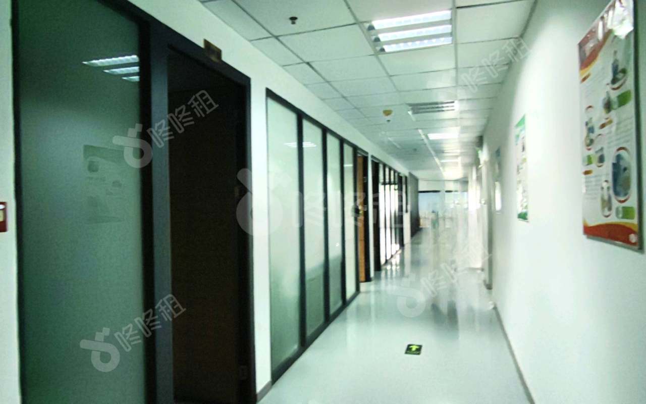 匠造数字产业园_5410平_定制装修_办公室开间