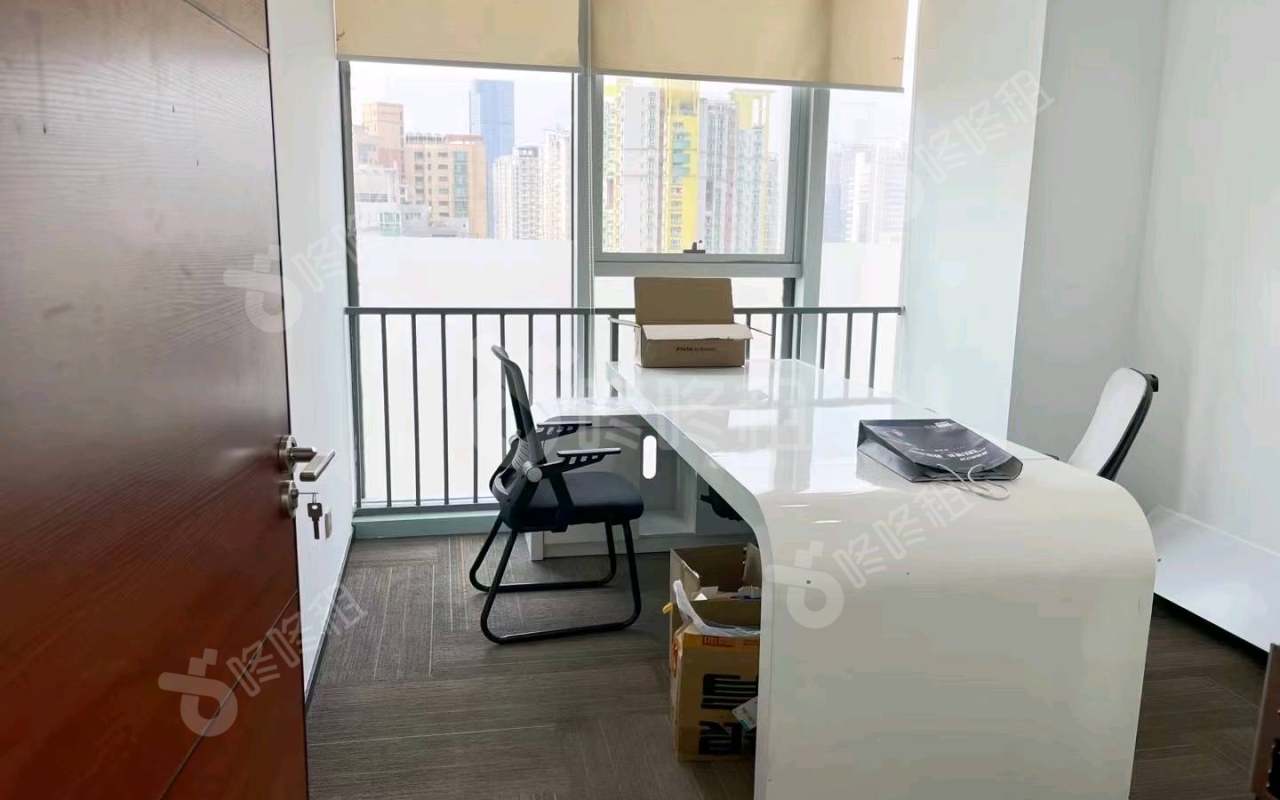 茂业时代广场_200平_精装_办公室隔间