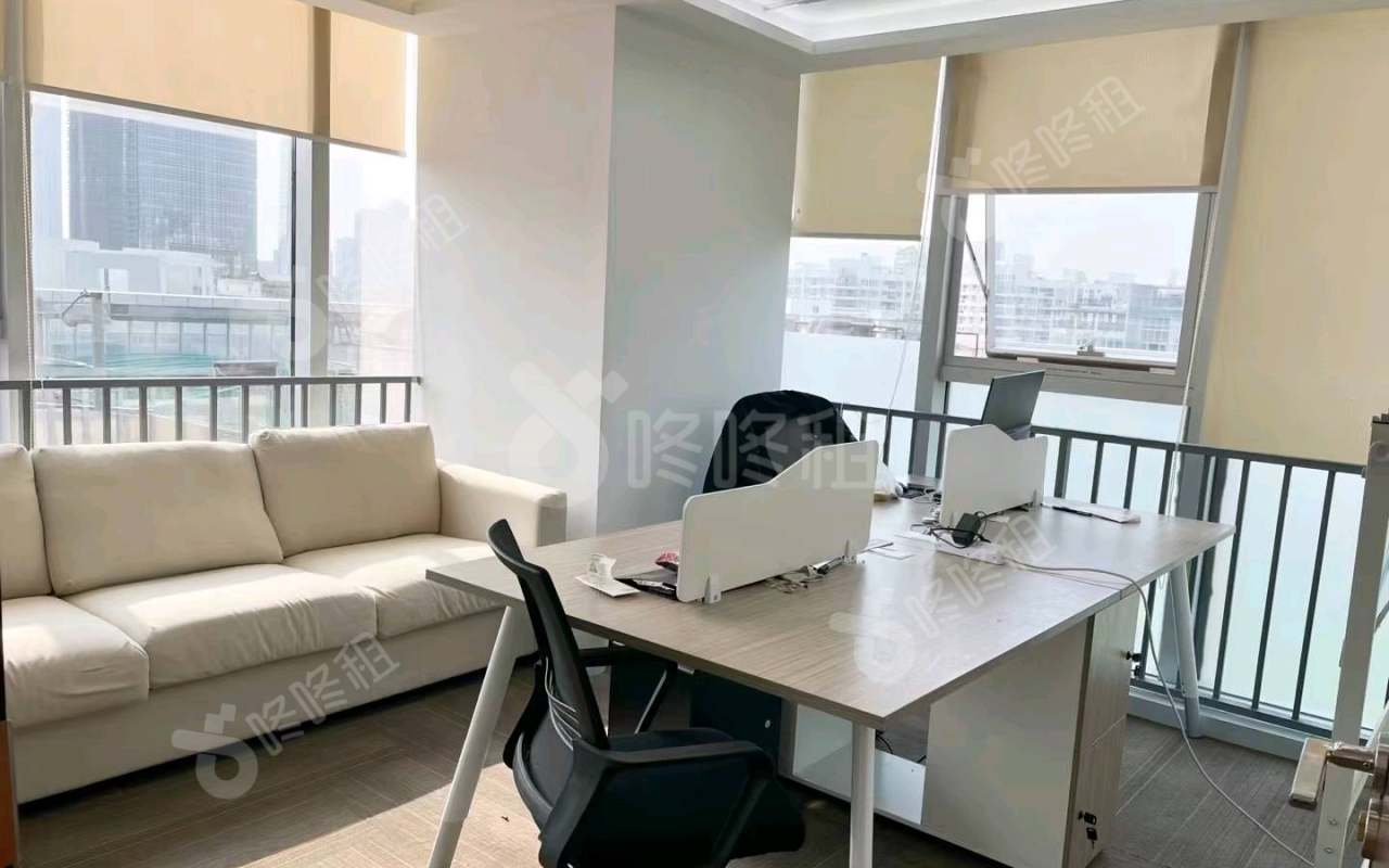 茂业时代广场_200平_精装_办公室隔间