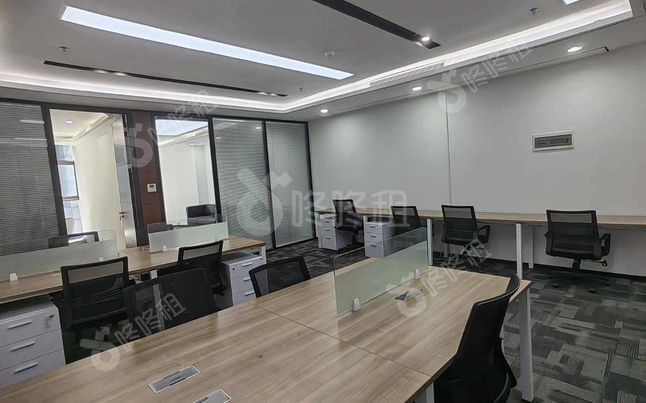 深圳北航大厦_119平_精装_办公室开间