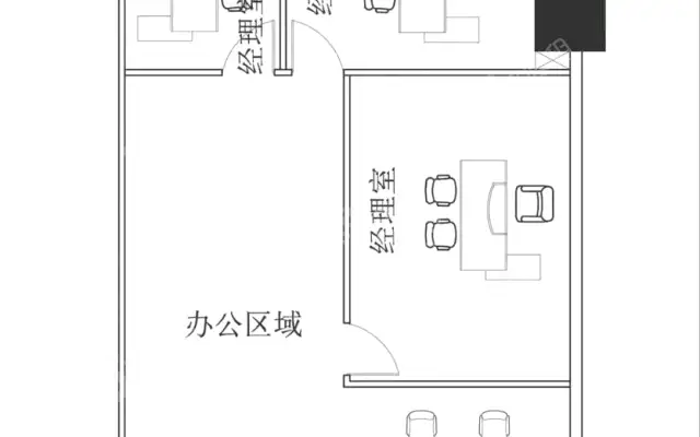 诺德金融中心_230平_精装_办公室房源出租