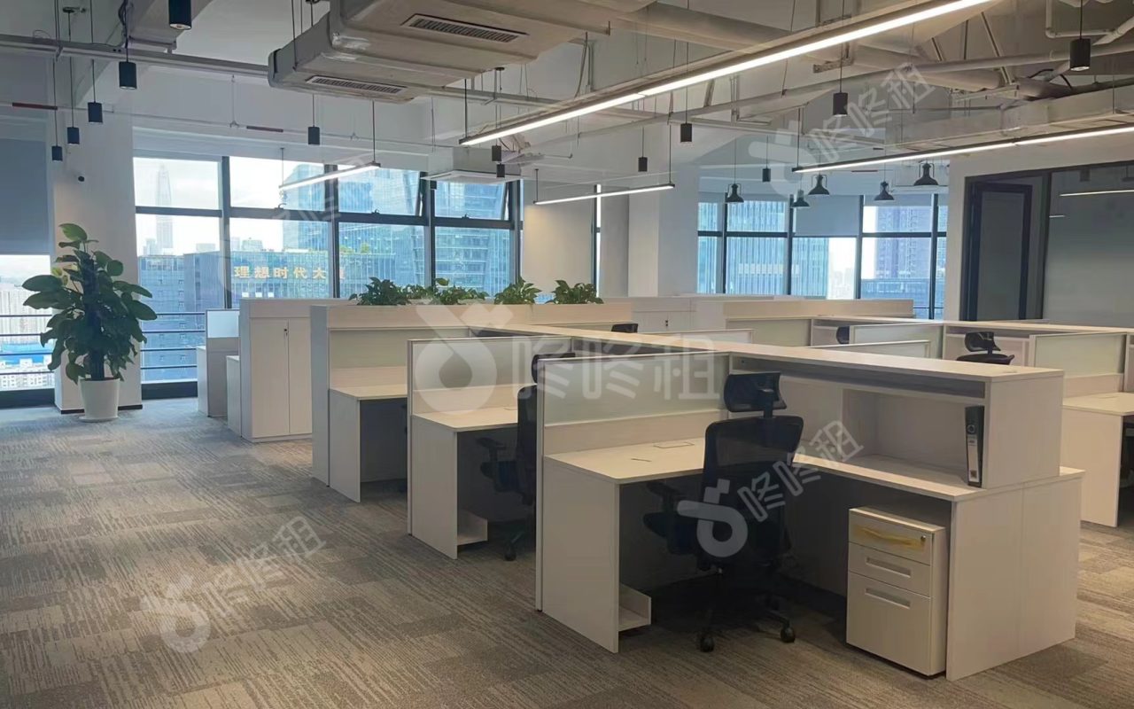 新一代信息技术产业园_803平_精装_办公室开间