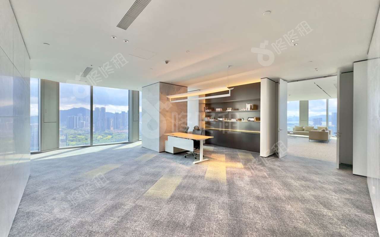 金蝶云大厦_2100平_毛坯_办公室隔间