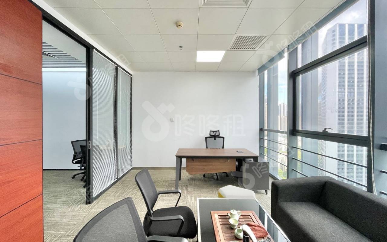 东方科技大厦_155平_精装_办公室隔间