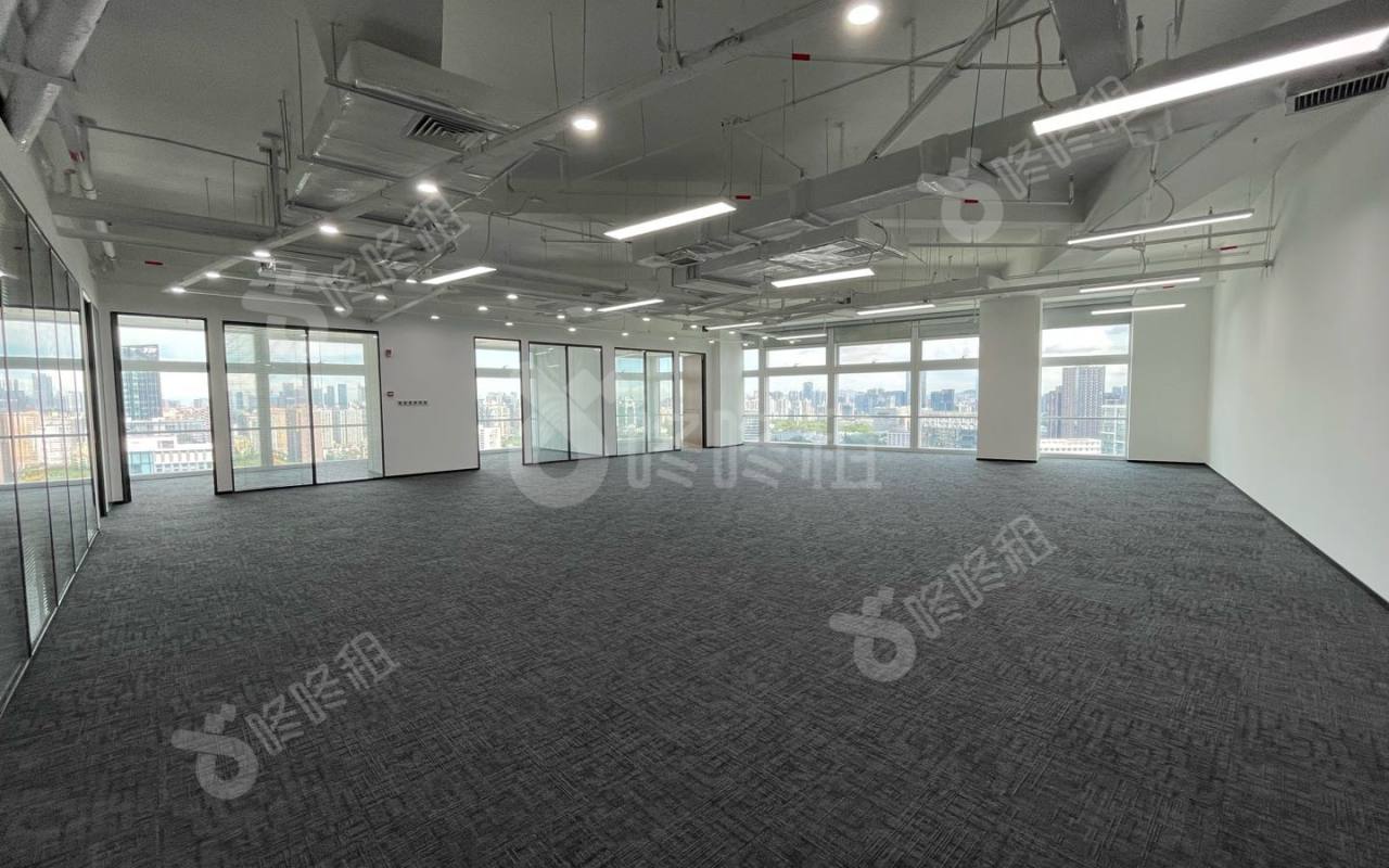 深圳百度国际大厦_418平_精装_办公室开间