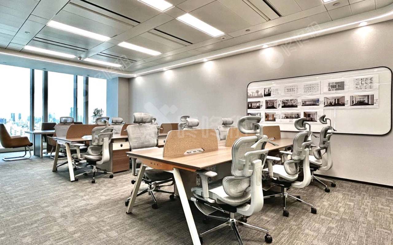联想后海中心_235平_豪装_办公室开间
