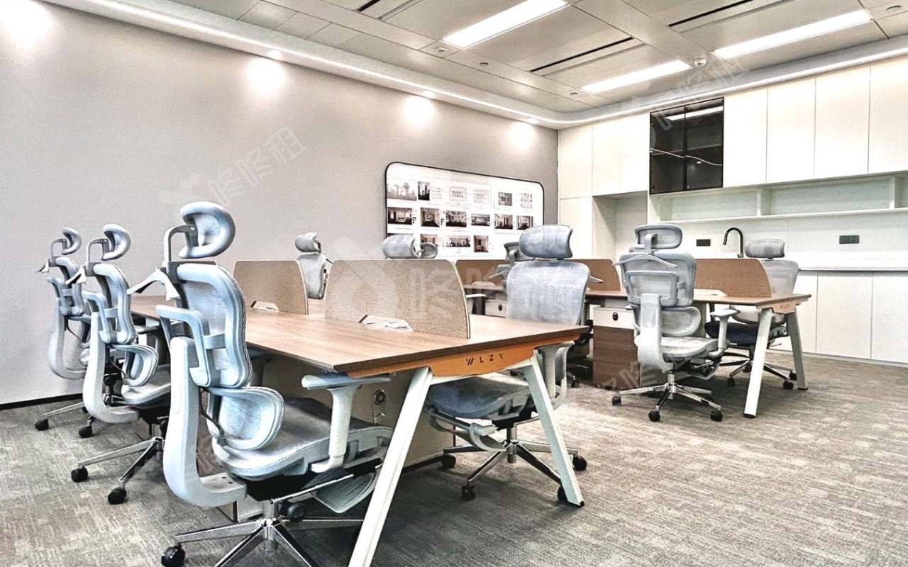 联想后海中心_235平_豪装_办公室开间