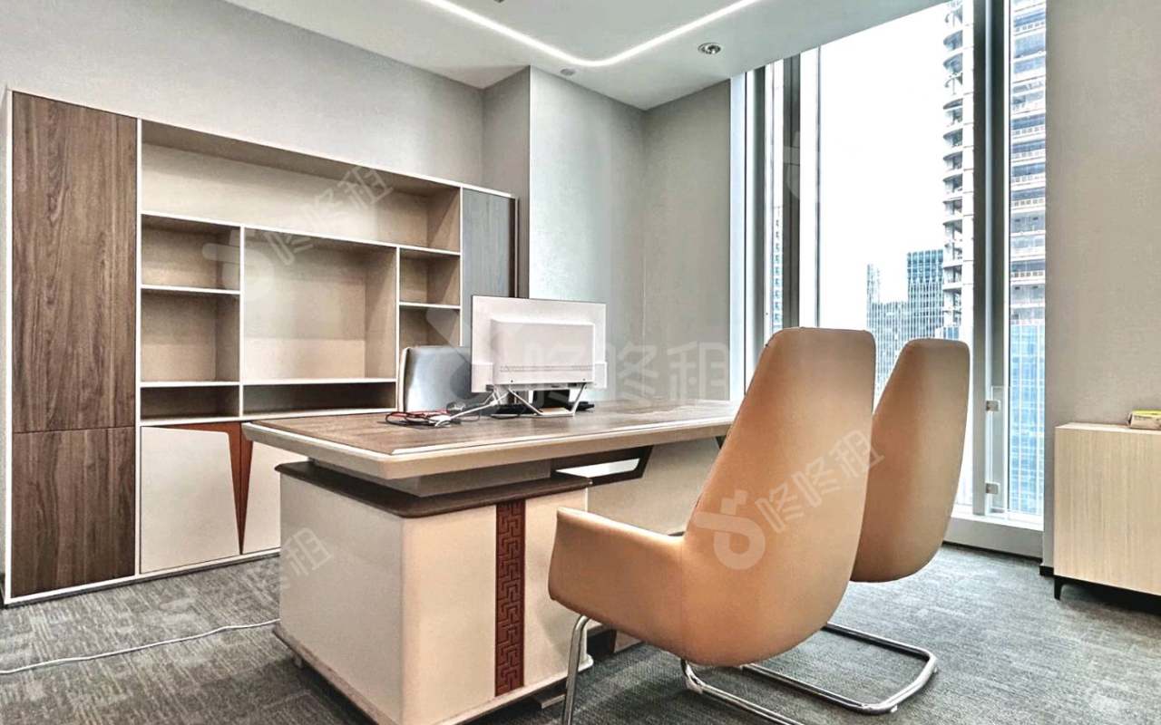 联想后海中心_235平_豪装_办公室隔间