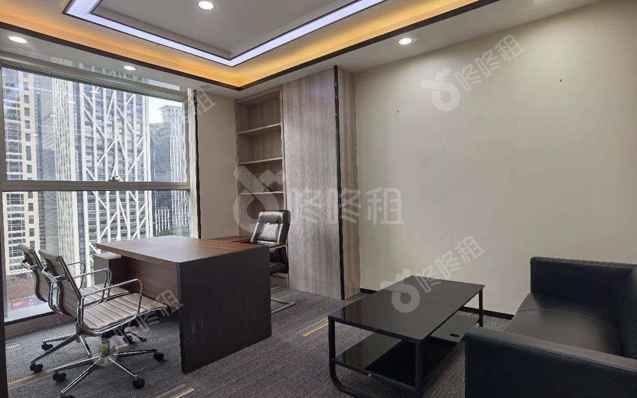中国凤凰大厦_152平_精装_办公室隔间