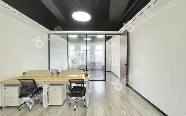 振业国际商务中心_98平_豪装_办公室开间