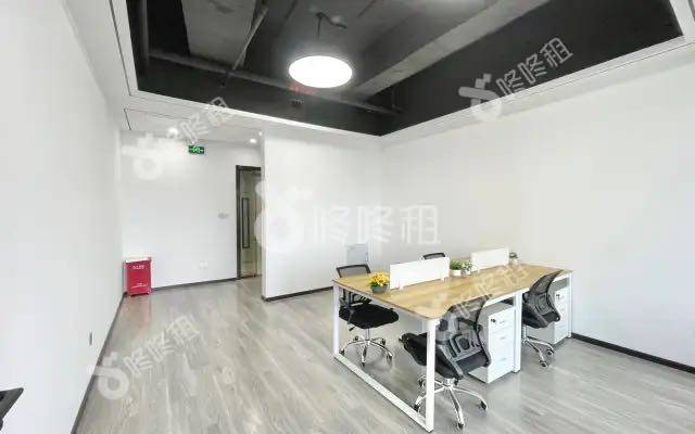 振业国际商务中心_98平_豪装_办公室开间