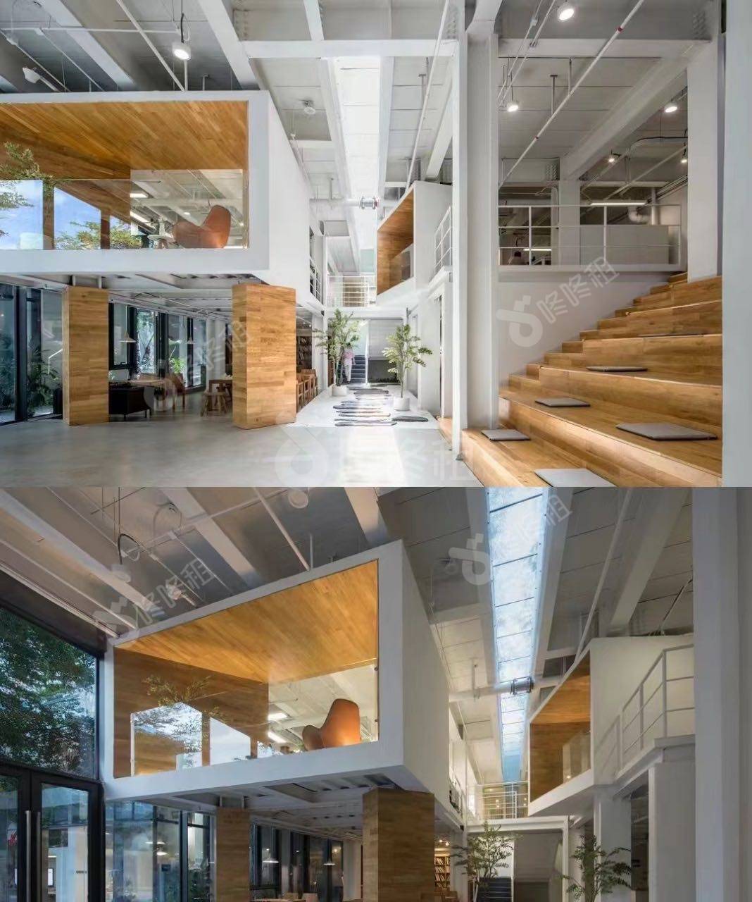 万科云城设计公社_290平_豪装_办公室开间