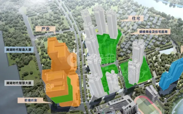 深物业澜湖时代数智港_出租/租金_楼盘外观图