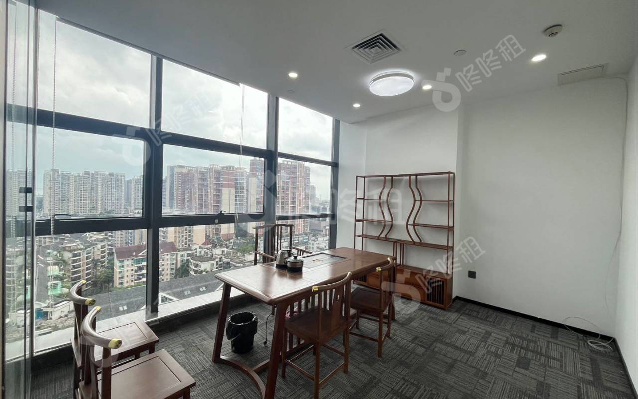 蘅芳科技大厦_149平_精装_办公室隔间