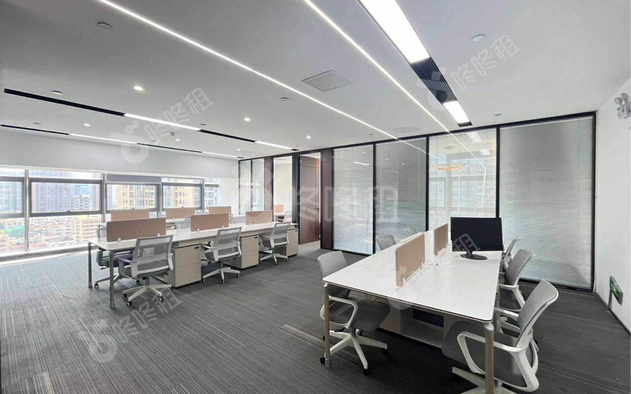 蘅芳科技大厦_272平_精装_办公室开间