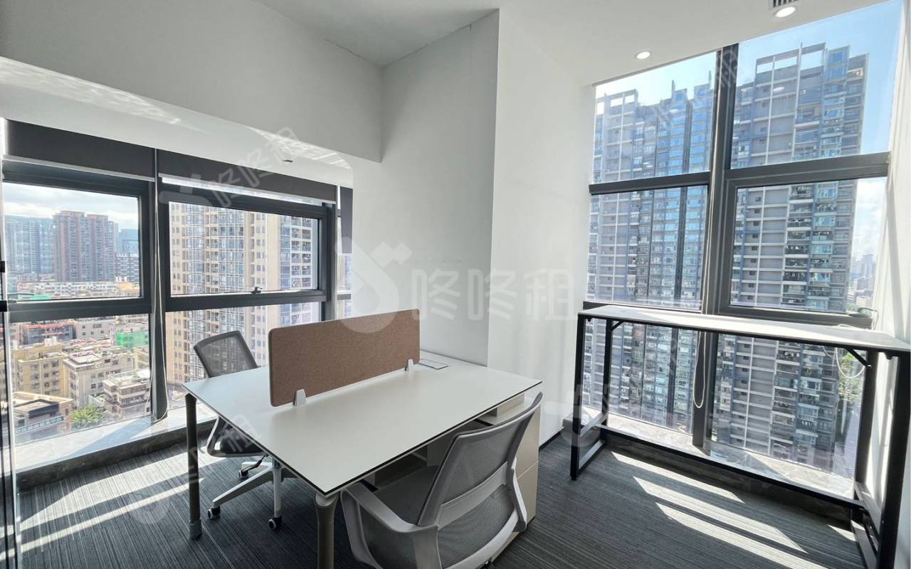 蘅芳科技大厦_272平_精装_办公室隔间