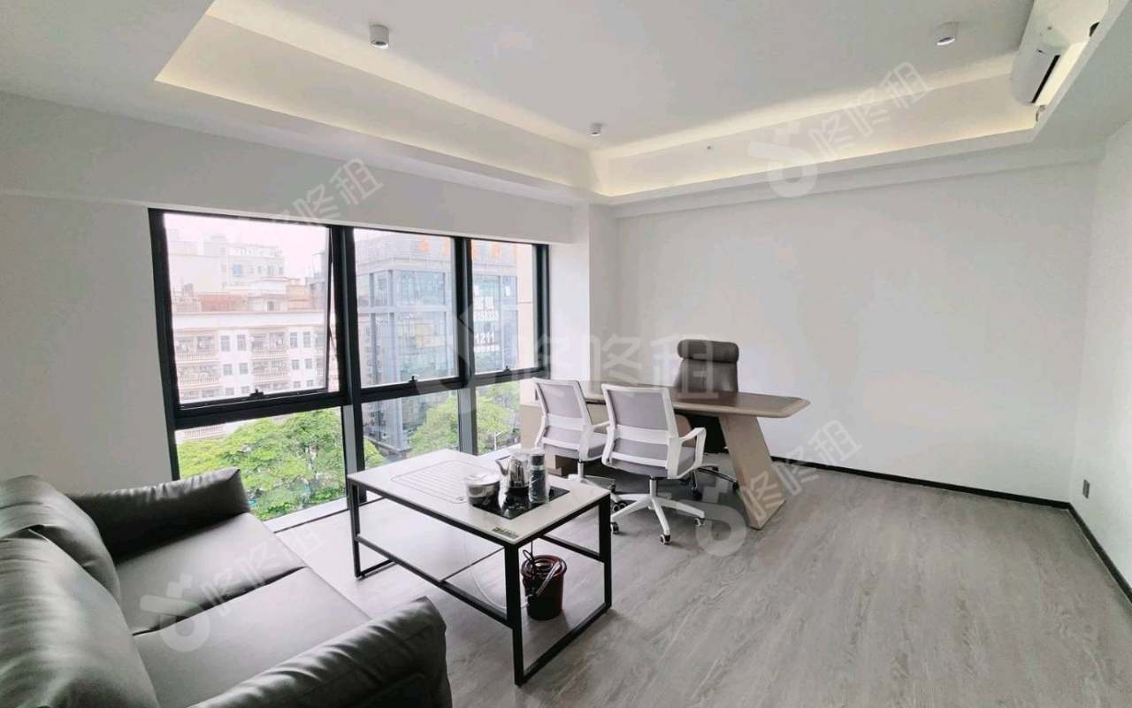 卓汇佳广场_367平_精装_办公室隔间