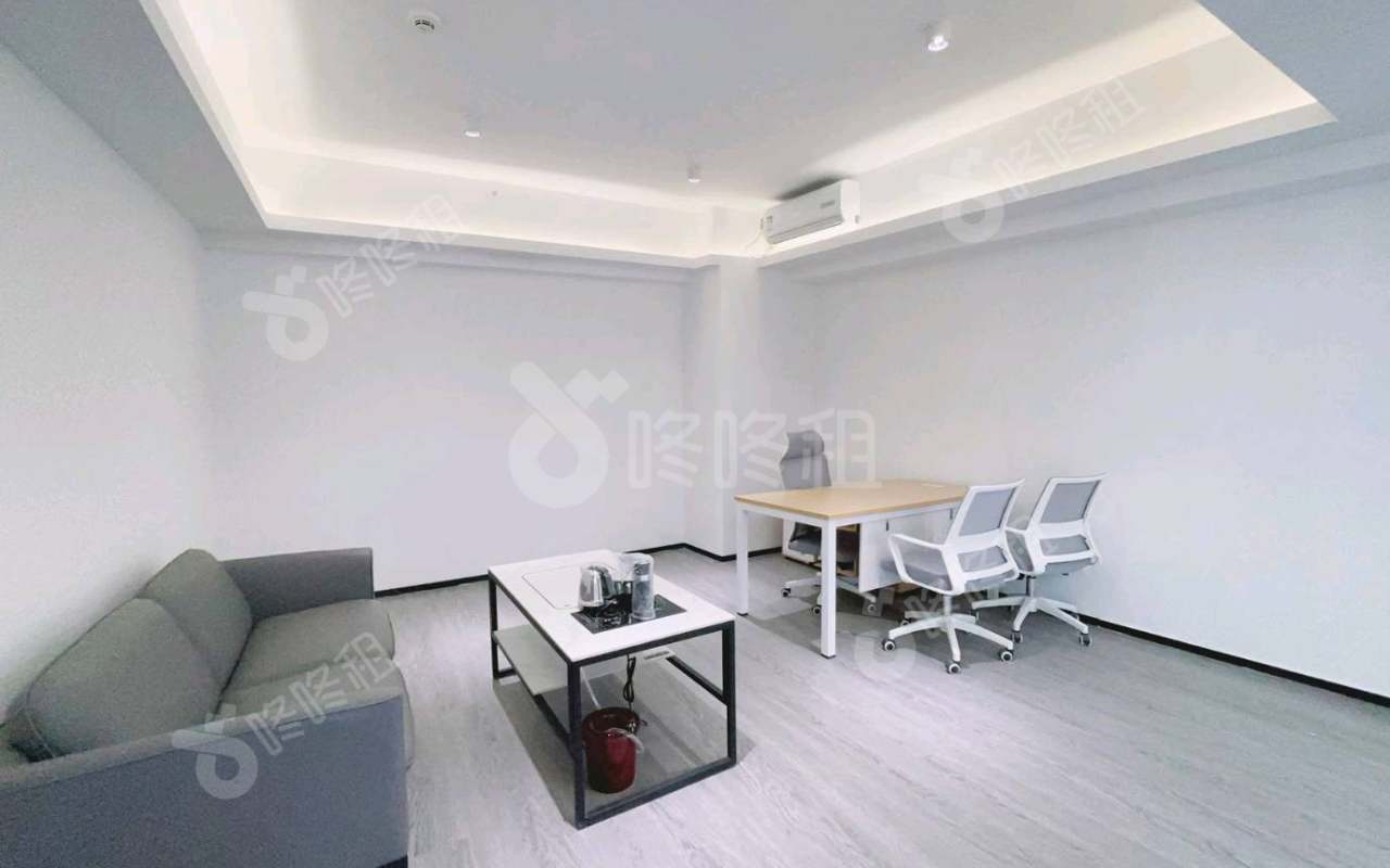 卓汇佳广场_367平_精装_办公室隔间