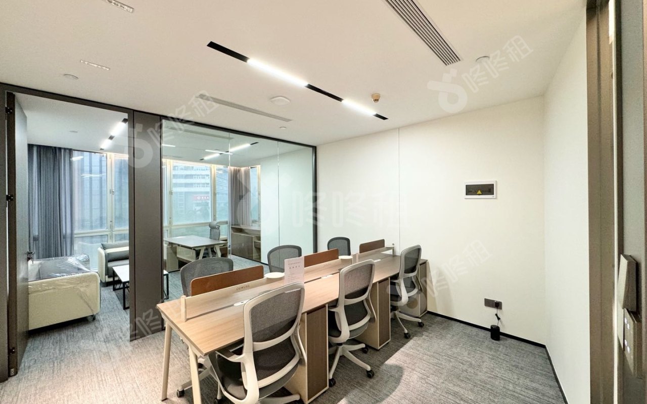 方大大厦_50平_精装_办公室开间