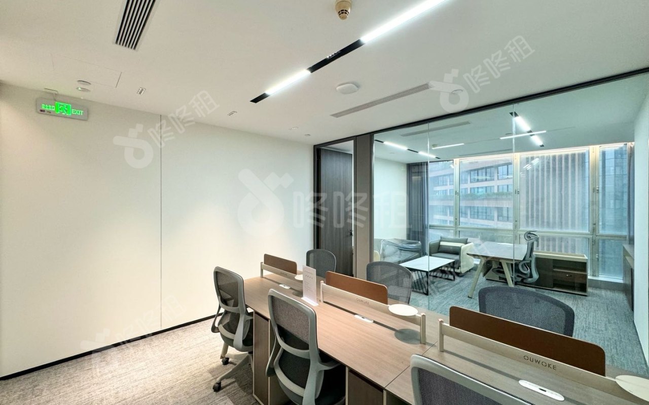 方大大厦_50平_精装_办公室开间