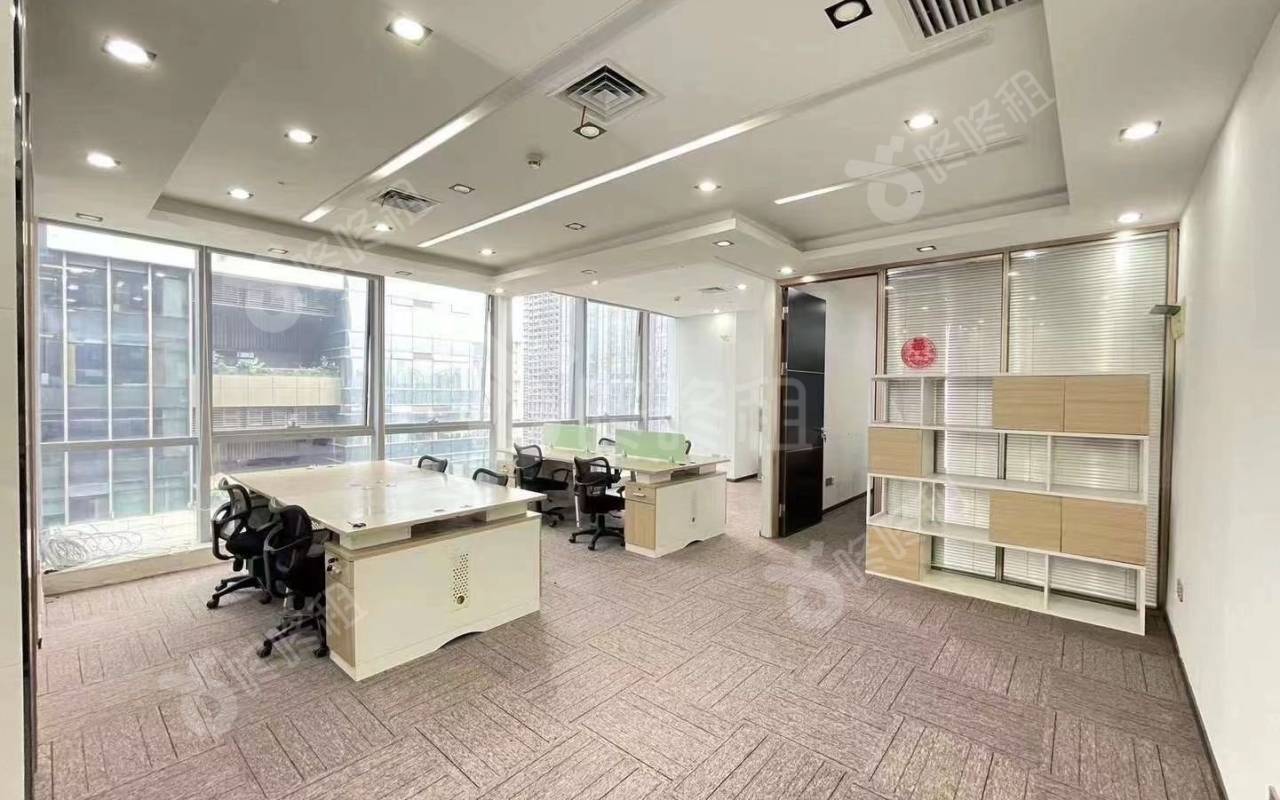 国信投资大厦（风华科技大厦）_100平_精装_办公室开间